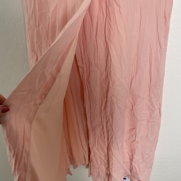 Peasant Cottage Core Fairy Princess V Picnic Summer Chic Girly Classy Maxi Dress - Picture 5 of 8